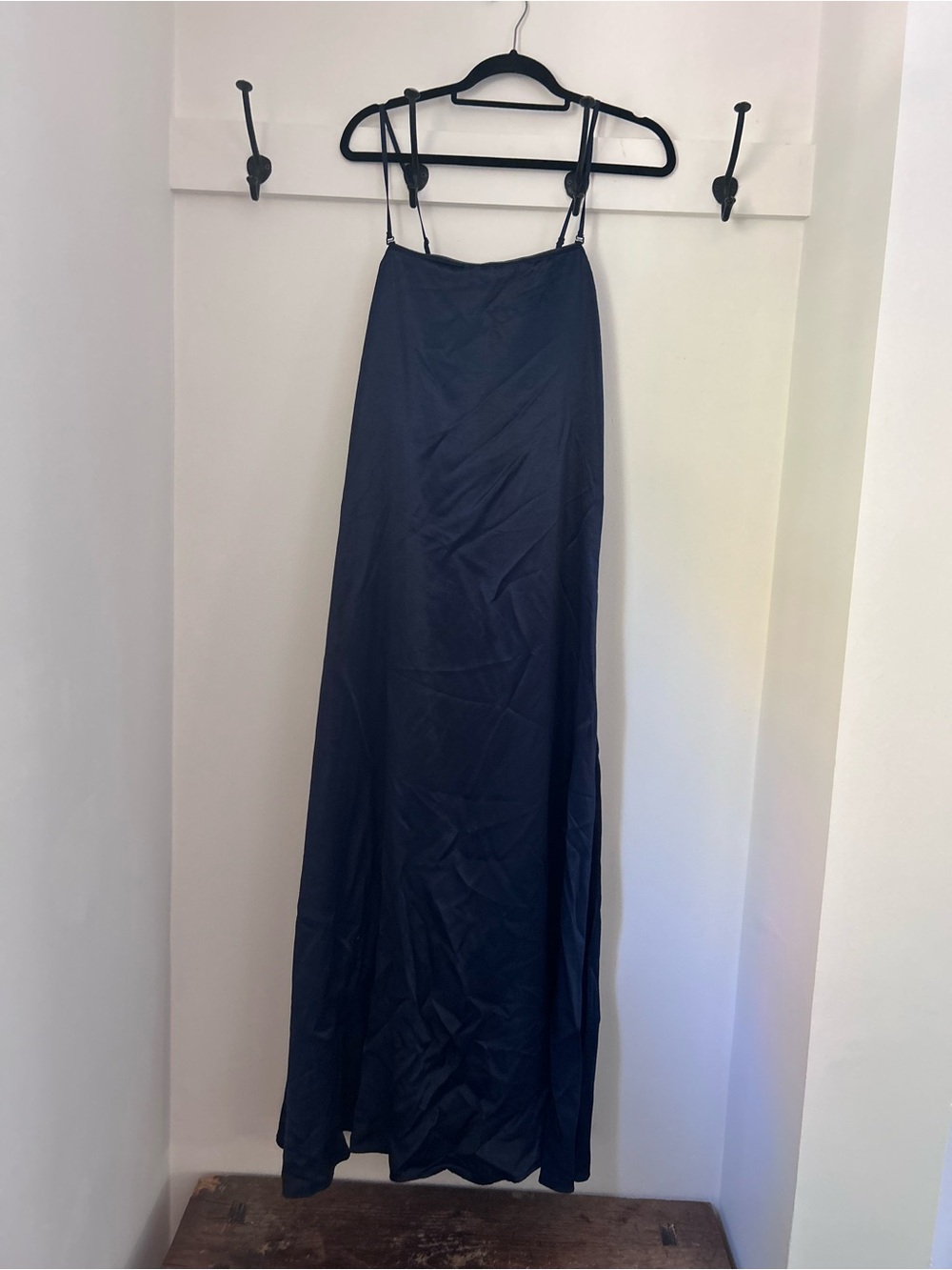 Women's Navy Maxi Dress Skirt - Abercrombie & Fitch